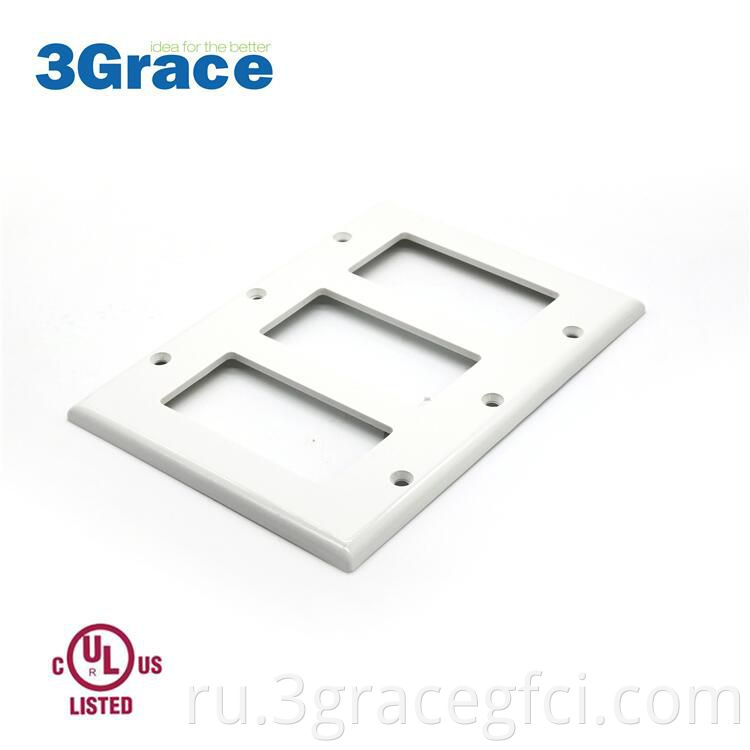 3 Gang Decora Switch Plate1